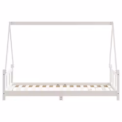 VidaXL 834463 lettino per bambini Bianco Legno - Vista aggiuntiva 5