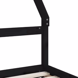VidaXL 834470 lettino per bambini Nero Legno - Vista aggiuntiva 8