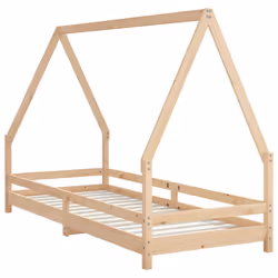 VidaXL 834480 lettino per bambini Legno - Vista aggiuntiva 6