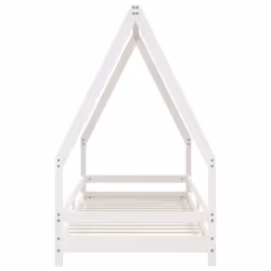 VidaXL 834481 lettino per bambini Bianco Legno - Vista aggiuntiva 4