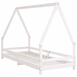 VidaXL 834481 lettino per bambini Bianco Legno - Vista aggiuntiva 6
