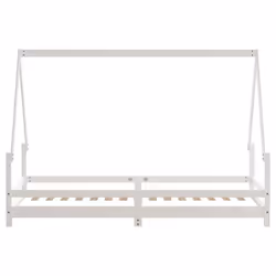 VidaXL 834484 lettino per bambini Bianco Legno - Vista aggiuntiva 5