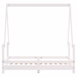 VidaXL 834487 lettino per bambini Bianco Legno - Vista aggiuntiva 5