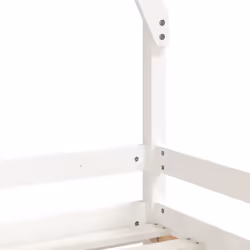 VidaXL 834487 lettino per bambini Bianco Legno - Vista aggiuntiva 7