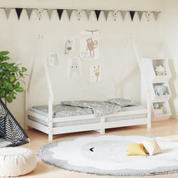 VidaXL 834490 lettino per bambini Bianco Legno
