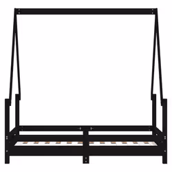 VidaXL 834491 lettino per bambini Nero Legno - Vista aggiuntiva 5