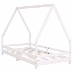 VidaXL 834493 lettino per bambini Bianco Legno - Vista aggiuntiva 6