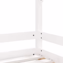 VidaXL 834493 lettino per bambini Bianco Legno - Vista aggiuntiva 7