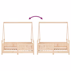 VidaXL 834501 lettino per bambini Legno - Vista aggiuntiva 8