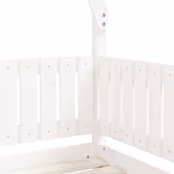 VidaXL 834502 lettino per bambini Bianco Legno - Vista aggiuntiva 7