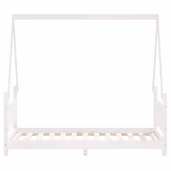 VidaXL 834505 lettino per bambini Bianco Legno - Vista aggiuntiva 4