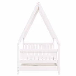 VidaXL 834505 lettino per bambini Bianco Legno - Vista aggiuntiva 5