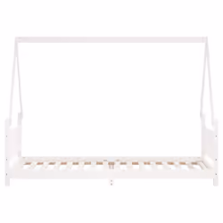 VidaXL 834508 lettino per bambini Bianco Legno - Vista aggiuntiva 4