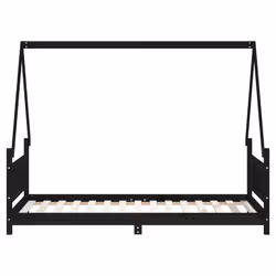 VidaXL 834509 lettino per bambini Nero Legno - Vista aggiuntiva 4