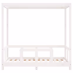 VidaXL 834511 lettino per bambini Bianco Legno - Vista aggiuntiva 4