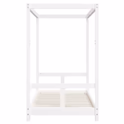 VidaXL 834514 lettino per bambini Bianco Legno - Vista aggiuntiva 5