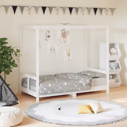 VidaXL 834520 lettino per bambini Bianco Legno