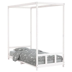 VidaXL 834523 lettino per bambini Bianco Legno