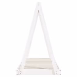 VidaXL 834526 lettino per bambini Bianco Legno - Vista aggiuntiva 5