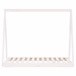 VidaXL 834538 lettino per bambini Bianco Legno - Vista aggiuntiva 4