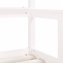 VidaXL 834541 lettino per bambini Bianco Legno - Vista aggiuntiva 8