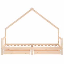 VidaXL 834549 lettino per bambini Legno - Vista aggiuntiva 5