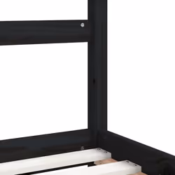 VidaXL 834560 lettino per bambini Nero Legno - Vista aggiuntiva 7