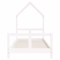 VidaXL 834565 lettino per bambini Bianco Legno - Vista aggiuntiva 4