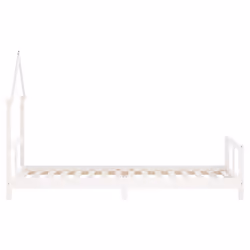 VidaXL 834565 lettino per bambini Bianco Legno - Vista aggiuntiva 5