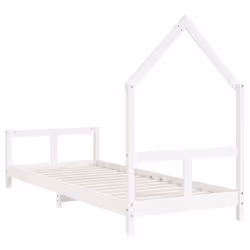 VidaXL 834565 lettino per bambini Bianco Legno - Vista aggiuntiva 6
