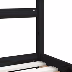 VidaXL 834566 lettino per bambini Nero Legno - Vista aggiuntiva 7