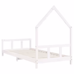 VidaXL 834568 lettino per bambini Bianco Legno - Vista aggiuntiva 6