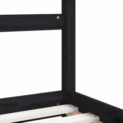 VidaXL 834569 lettino per bambini Nero Legno - Vista aggiuntiva 7