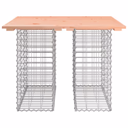 vidaXL Panca da Giardino Design Gabbione 100x102x72cm Massello Douglas - Vista aggiuntiva 3