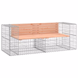 Panca Giardino Design Gabbione 184x71x65,5 cm Massello Douglascod mxl 93914 - Vista aggiuntiva 2