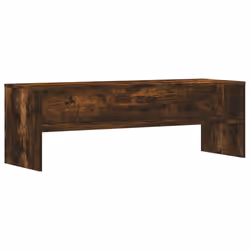 vidaXL Mobile TV Rovere Fumo 120x40x40 cm in Legno Multistrato - Vista aggiuntiva 2
