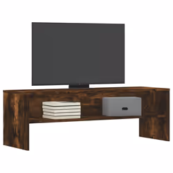 vidaXL Mobile TV Rovere Fumo 120x40x40 cm in Legno Multistrato - Vista aggiuntiva 3