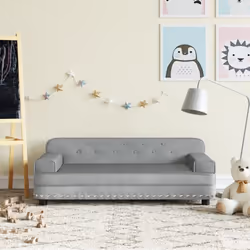 Date al vostro bambino un posto caldo e confortevole dove rilassarsi con questo divano per bambini! Materiale confortevole e  ...