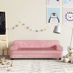 Date al vostro bambino un posto caldo e confortevole dove rilassarsi con questo divano per bambini! Materiale confortevole e ...