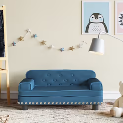 Date al vostro bambino un posto caldo e confortevole dove rilassarsi con questo divano per bambini! Materiale confortevole e  ...