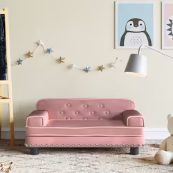 Date al vostro bambino un posto caldo e confortevole dove rilassarsi con questo divano per bambini! Materiale confortevole e ...
