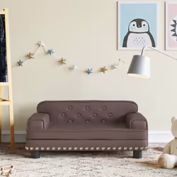 Date al vostro bambino un posto caldo e confortevole dove rilassarsi con questo divano per bambini! Materiale confortevole e  ...