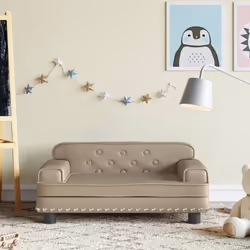 Date al vostro bambino un posto caldo e confortevole dove rilassarsi con questo divano per bambini! Materiale confortevole e  ...