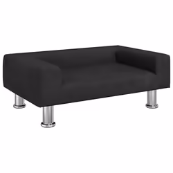 Divano per Bambini Nero 70x45x26,5 cm in Vellutocod mxl 69831 - Vista aggiuntiva 2
