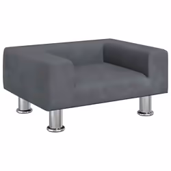Divano per Bambini Grigio Scuro 50x40x26,5 cm in Vellutocod mxl 69832 - Vista aggiuntiva 2