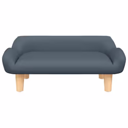 Divano per Bambini Grigio Scuro 70x40x24 cm in Tessutocod mxl 93864 - Vista aggiuntiva 3