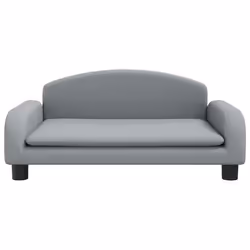 Divano per Bambini Grigio Chiaro 70x45x30 cm in Tessutocod mxl 93865 - Vista aggiuntiva 3