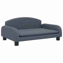 Divano per Bambini Grigio Scuro 70x45x30 cm in Tessutocod mxl 69835 - Vista aggiuntiva 2