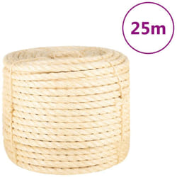 Corda in Sisal 100% 14 mm 25 m vidaXL 28477