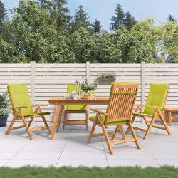 VidaXL 3196504 sedia da esterno Terrazzo Seduta imbottita Poliestere Verde